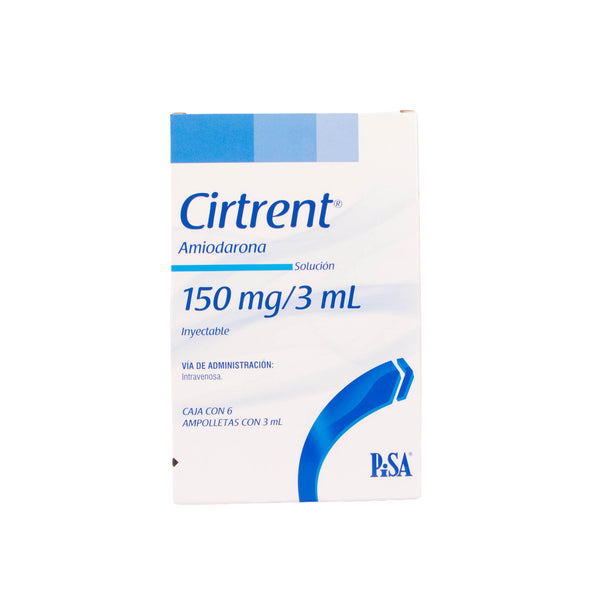 CIRTRENT Solución Inyectable 150mg/3ml – Antiarrítmico