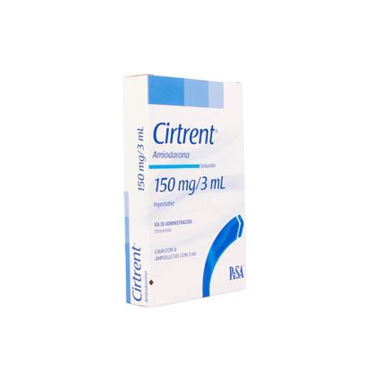 CIRTRENT Solución Inyectable 150mg/3ml – Antiarrítmico