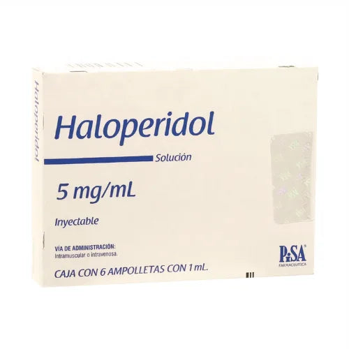 Haloperidol Solución Inyectable 5mg/ml – Antipsicótico