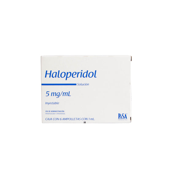 Haloperidol Solución Inyectable 5mg/ml – Antipsicótico