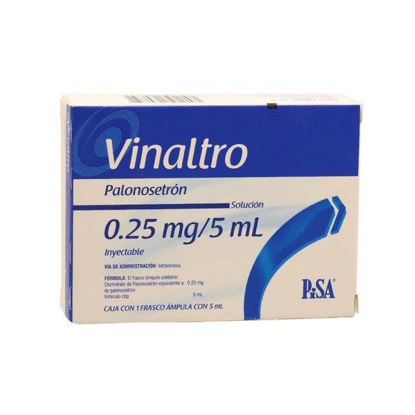 Vinaltro 0.25 Mg / 5ml, Palonosetrón, Caj. C/1 Fco. Ámp.