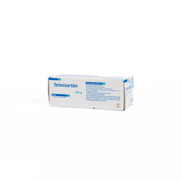 Telmisartan 80mg Tabletas – Antihipertensivo