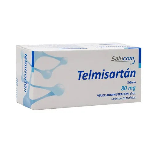 Telmisartan 80mg Tabletas – Antihipertensivo