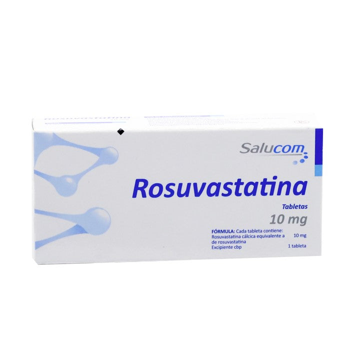 Rosuvastatina 10 Mg Caj. C/30 Tab.