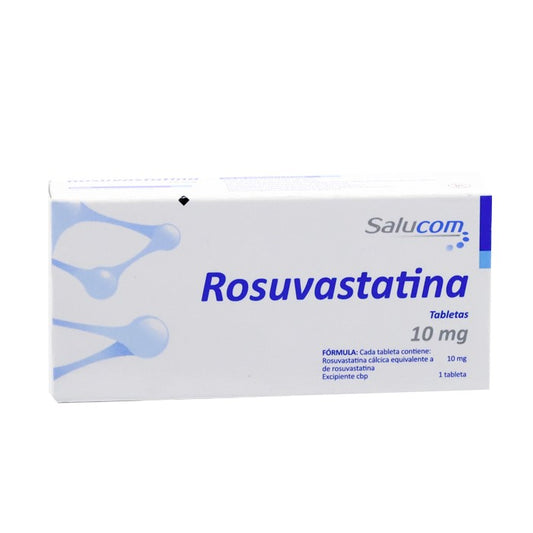 Rosuvastatina 10 Mg Caj. C/30 Tab.