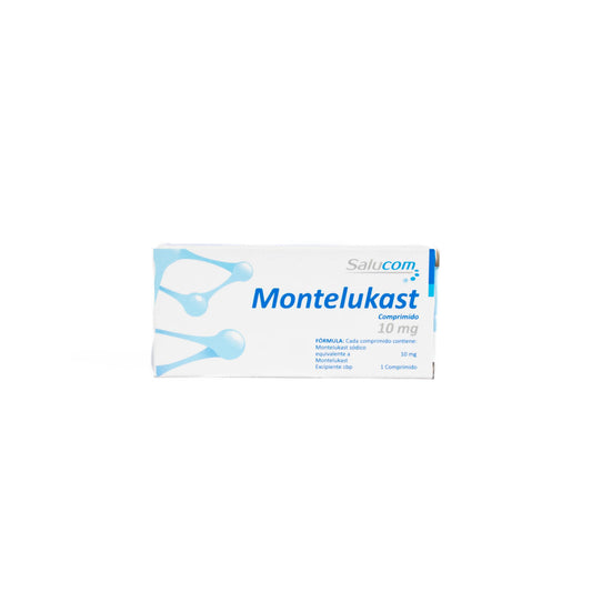 SM Montelukast 10mg Cja C/20 Comp – Antiasmático