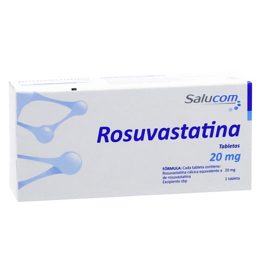 Rosuvastatina 20 Mg Caj. C/30 Tab.