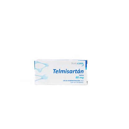 SM Telmissartán Tabletas 80mg – Antihipertensivo