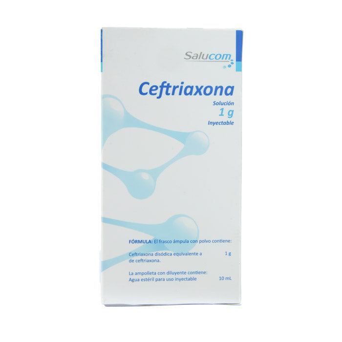 SM Ceftriaxona 1FAMP D/10ML – Antibiótico