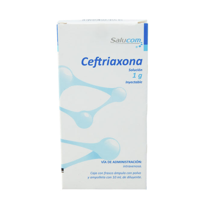 SM Ceftriaxona 1FAMP D/10ML – Antibiótico