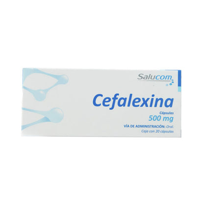 SM Cefalexina Cápsulas 500mg – Antibiótico