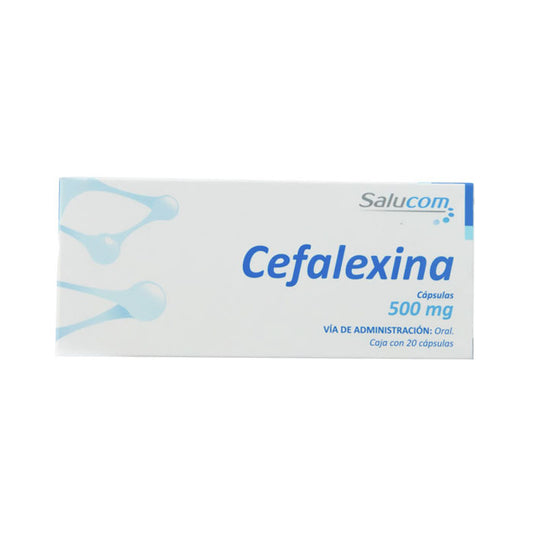 SM Cefalexina Cápsulas 500mg – Antibiótico