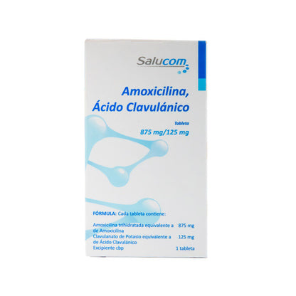 SM Amoxic/Clavul 875/125mg Tabletas – Antibiótico