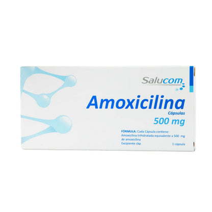 SM Amoxicilina Cápsulas 500 mg – Antibiótico