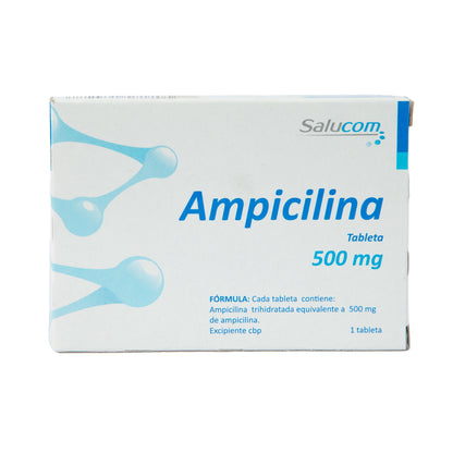 SM Ampicilina Tabletas 500mg – Antibiótico