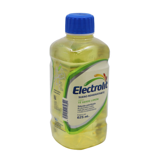 Electrolit Te Verde Limón Oral, Fco. c/625 mL