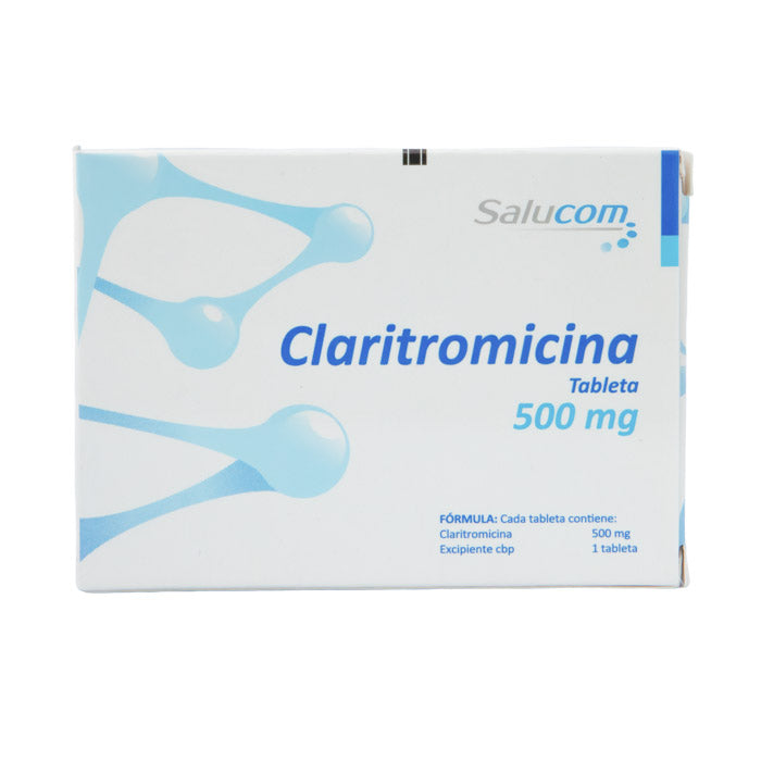 SM Claritromicina Tabletas 500mg – Antibiótico