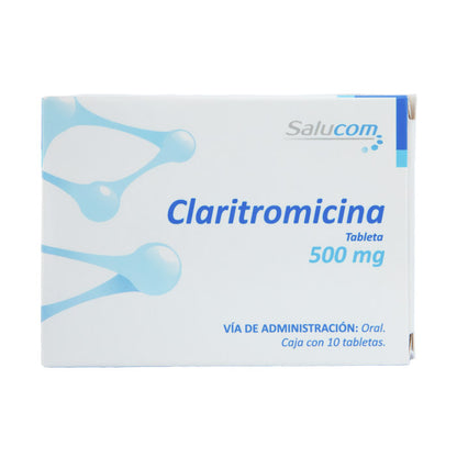 SM Claritromicina Tabletas 500mg – Antibiótico