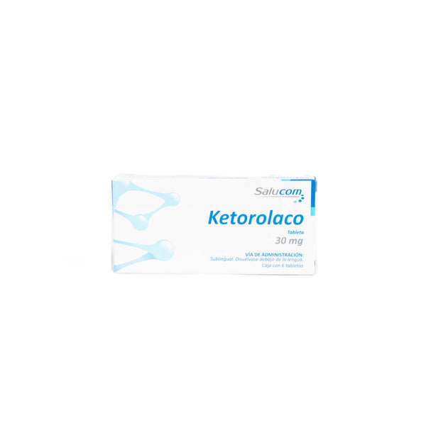 SM Ketorolaco Tabletas 30mg – Analgésico