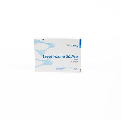 Levotiroxina Tabletas 100mcg – Hormona Tiroidea