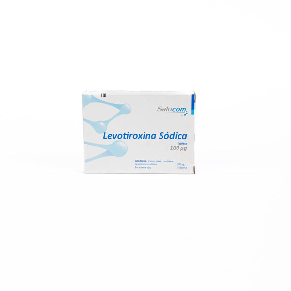 Levotiroxina Tabletas 100mcg – Hormona Tiroidea