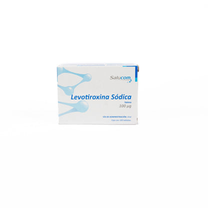 Levotiroxina Tabletas 100mcg – Hormona Tiroidea