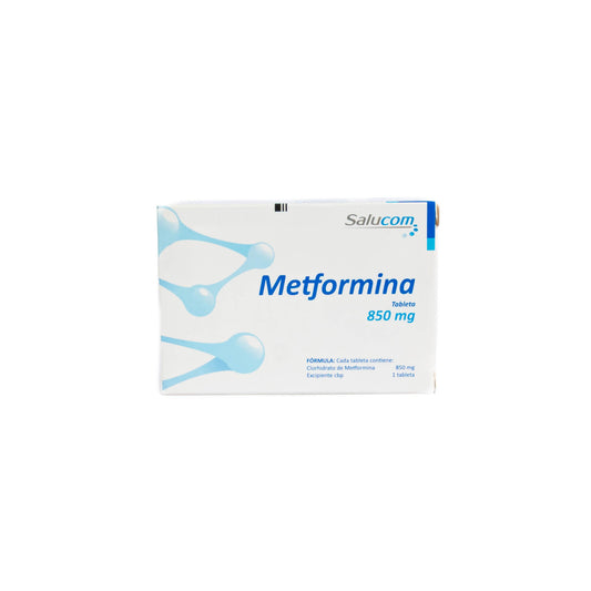 SM Metformina Tabletas 850mg – Control Glucosa