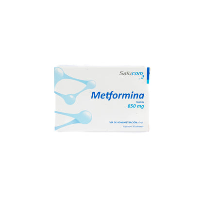 SM Metformina Tabletas 850mg – Control Glucosa