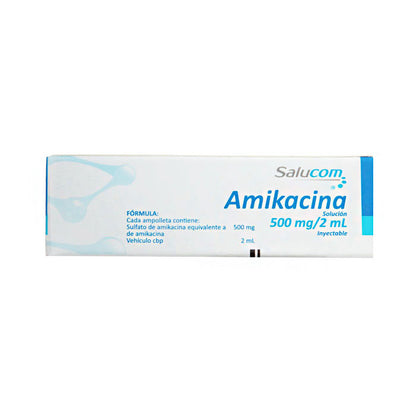 SM Amikacina Solución Inyectable 500mg – Antibiótico