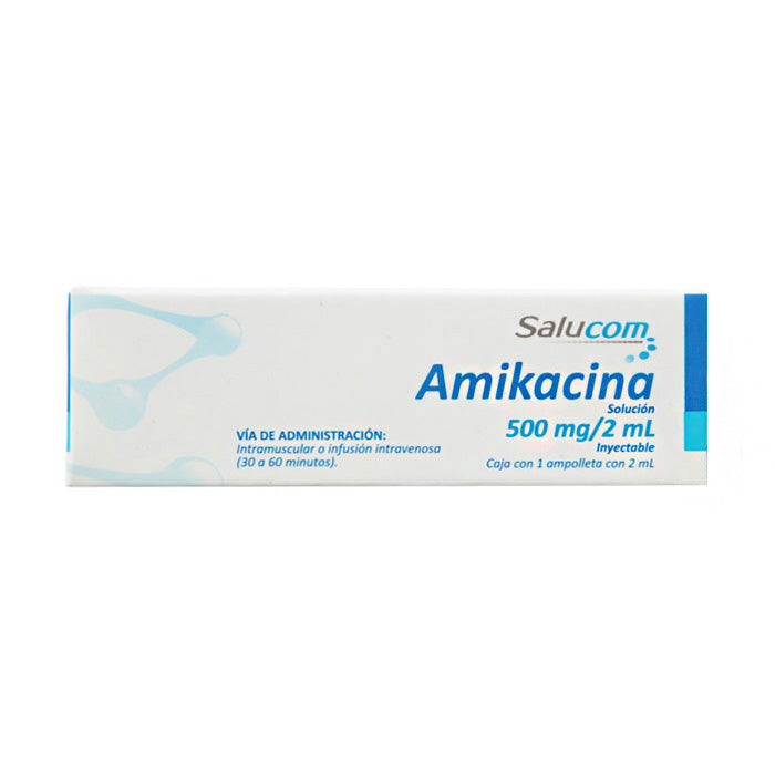 SM Amikacina Solución Inyectable 500mg – Antibiótico