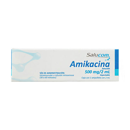 SM Amikacina Solución Inyectable 500mg – Antibiótico