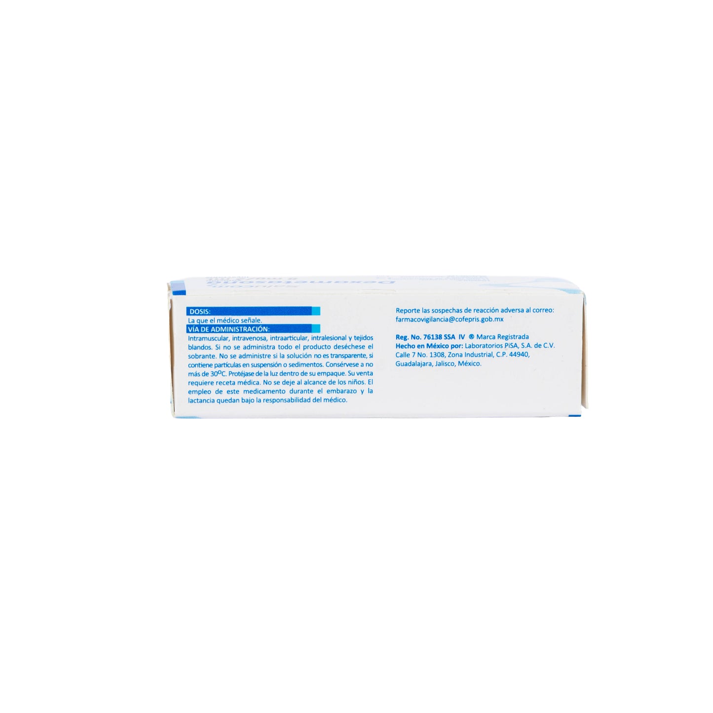 Dexametasona Solución Inyectable 8mg/2ml – Antiinflamatorio