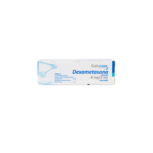 Dexametasona Solución Inyectable 8mg/2ml – Antiinflamatorio