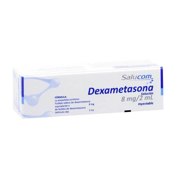 Dexametasona 8 Mg / 2ml Caj. C/1 Ámp.