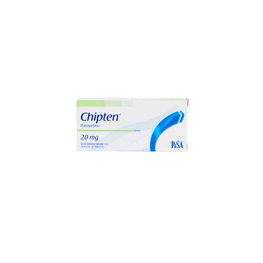 Chipten Tabletas 20 mg – Antidepresivo