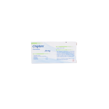 Chipten Tabletas 20 mg – Antidepresivo