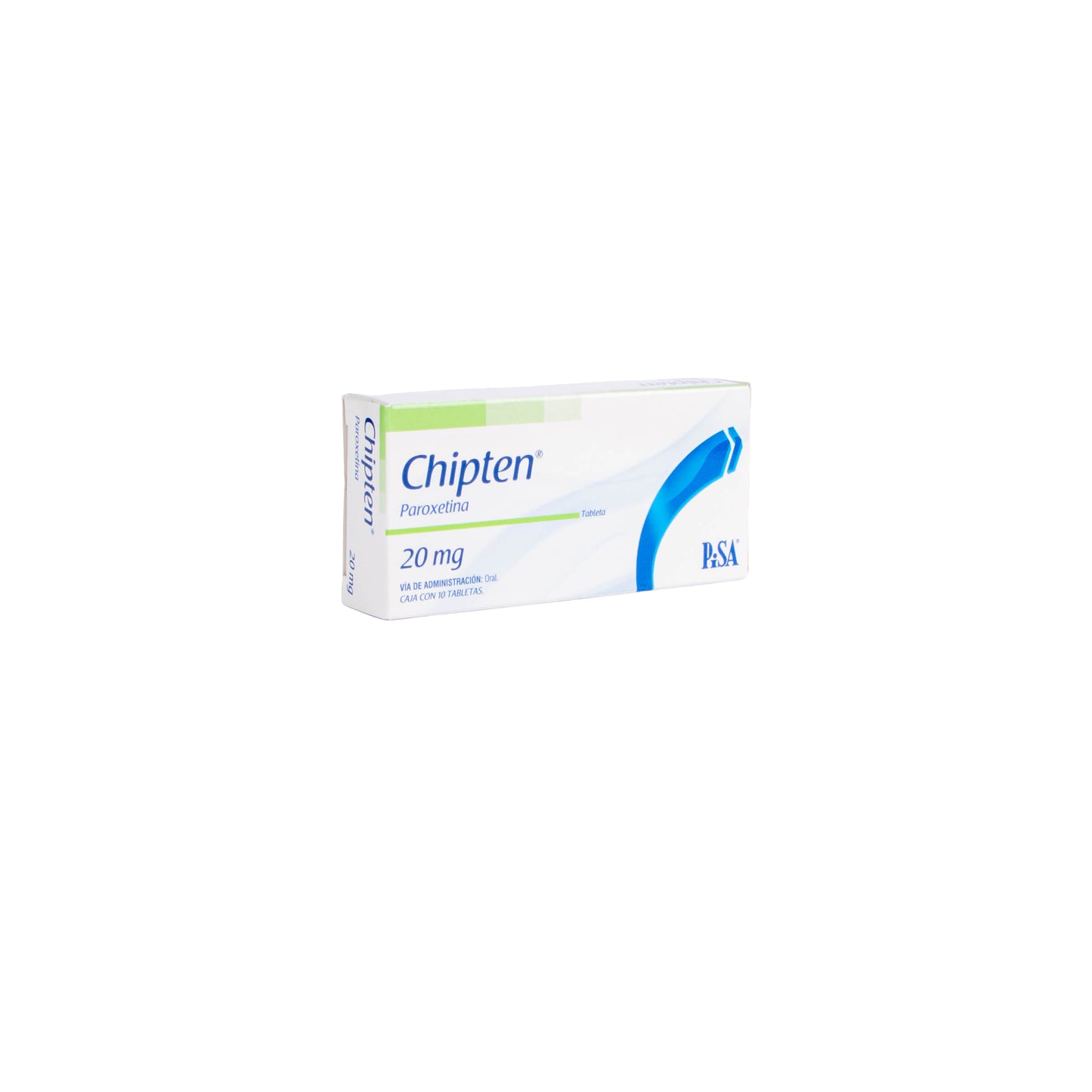 Chipten Tabletas 20mg – Antidepresivo