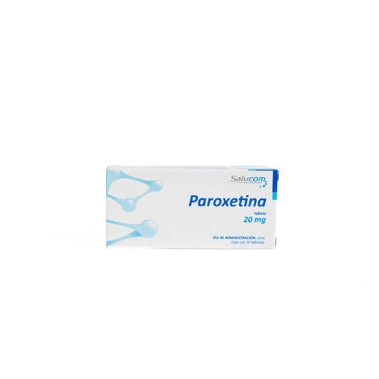 SM Paroxetina Tabletas 20mg – Antidepresivo