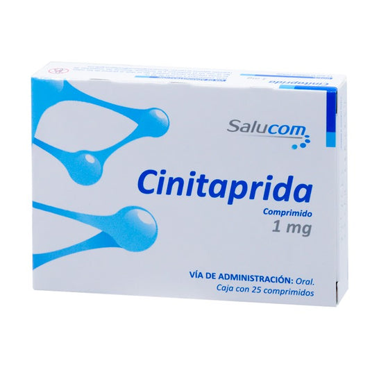 Cinitaprida 1 Mg, Caj. C/25 Comp.