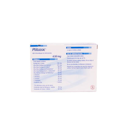 Plitazac Tabletas 630mg – Suplemento Nutricional