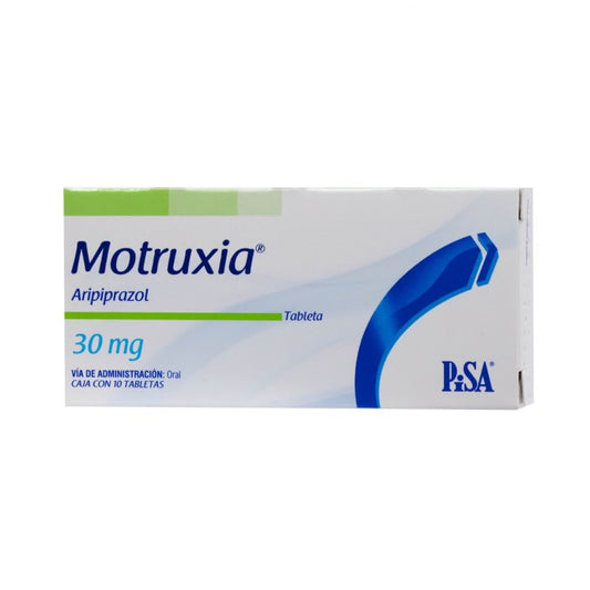 Motruxia 30 mg, Aripiprazol, Caj. c/10 Tab.