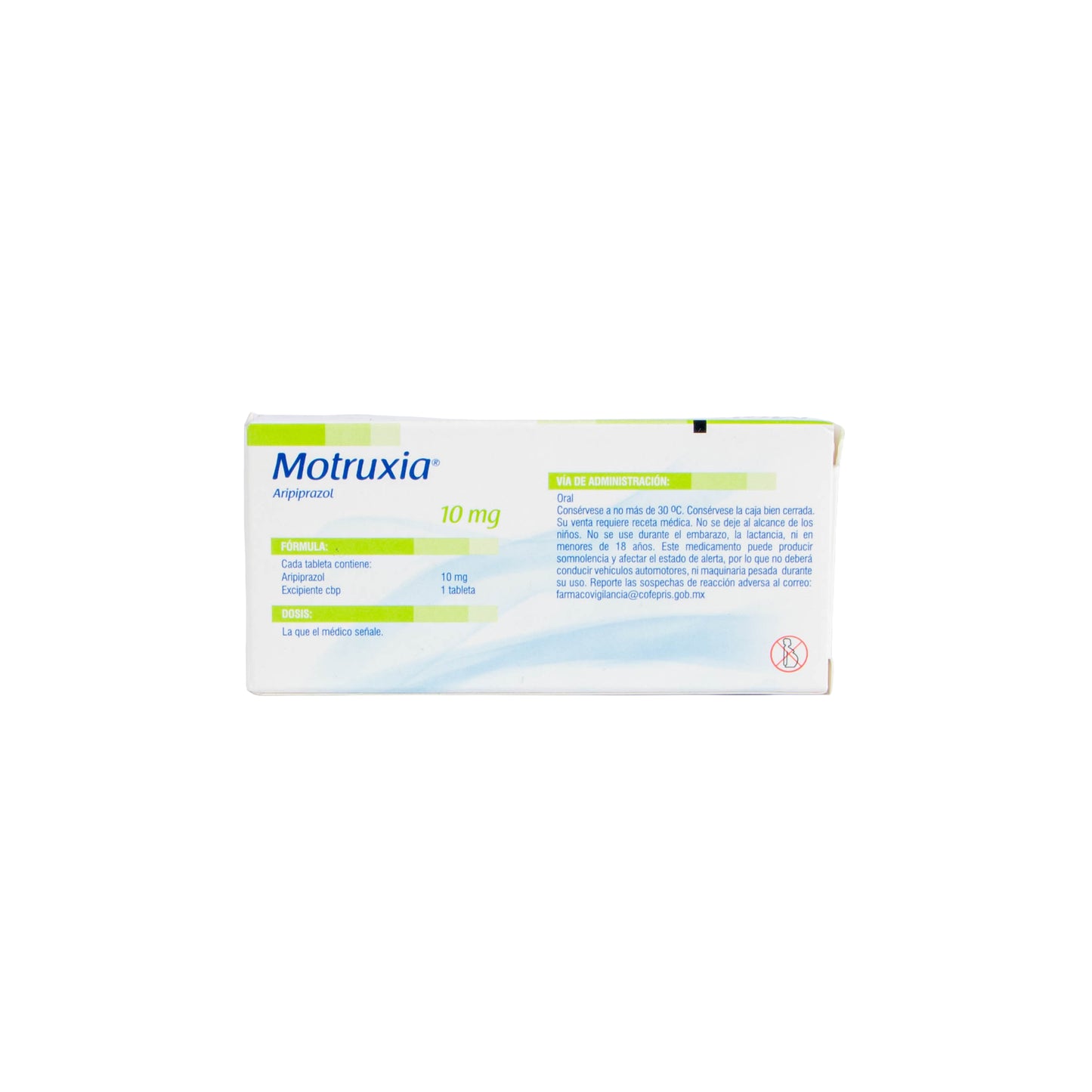Motruxia Tabletas 10mg – Antipsicótico