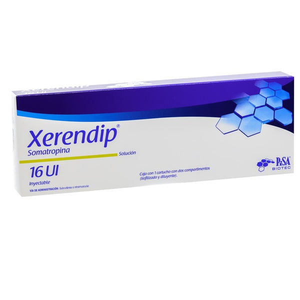 Xerendip 16ui, Somatropina, C /Cart /Liof /Dil1ml