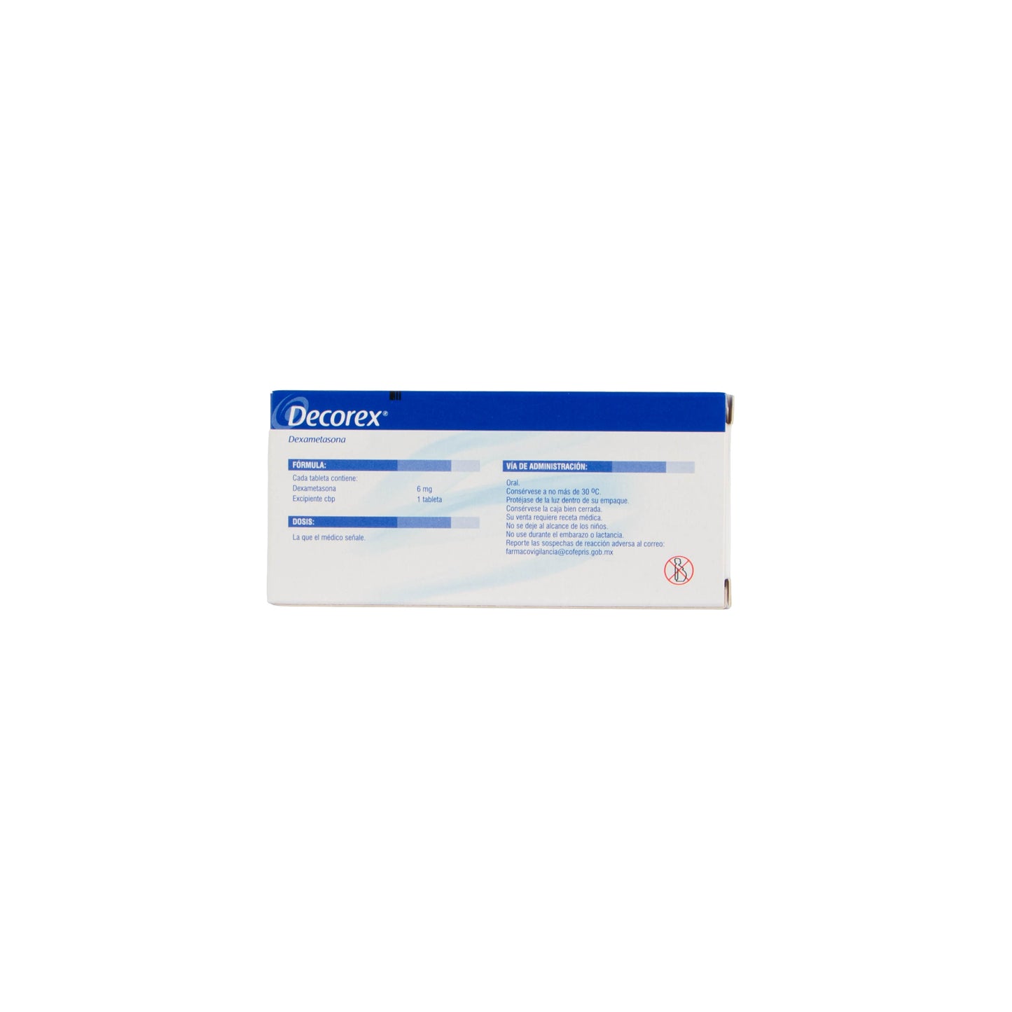 Decorex Tabletas 6mg – Antiinflamatorio