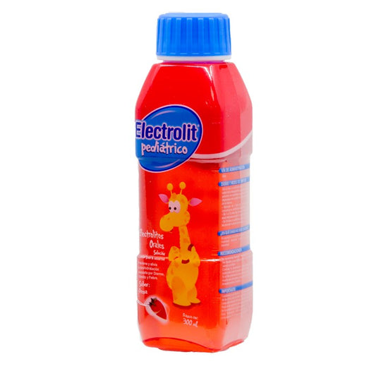 Electrolit Pediátrico Fresa Oral, Fco. c/300 mL
