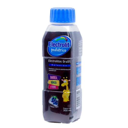 Electrolit Pediátrico Uva Oral, Fco. c/300 mL