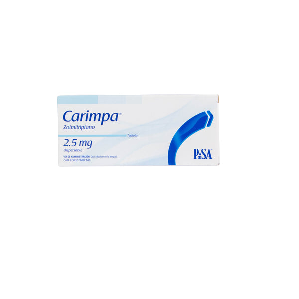 Carimpa Tabletas 2.5mg – Migraña