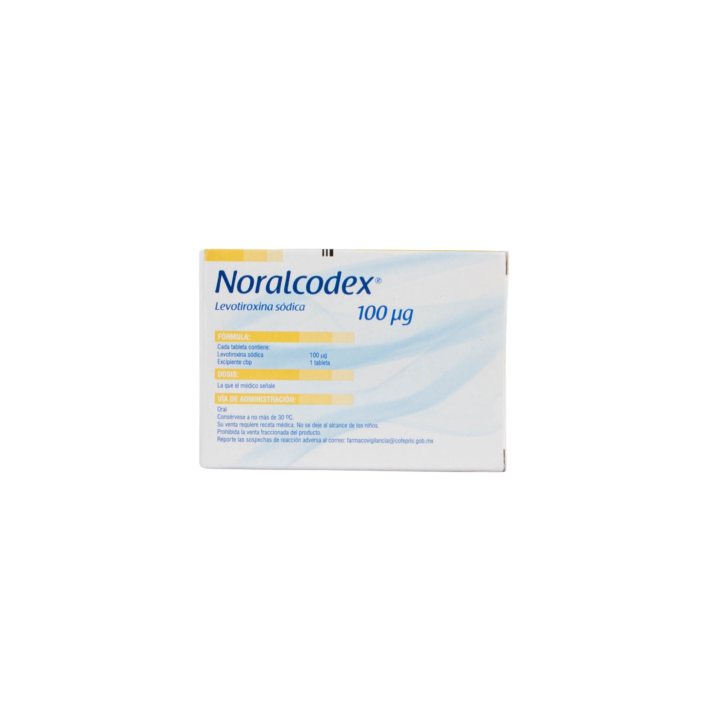 Noralcodex Tabletas 100mcg – Hormonal