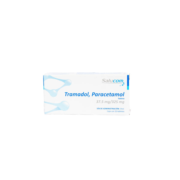 Tramadol/Paracetamol Tabletas 37.5mg/325mg – Analgésico