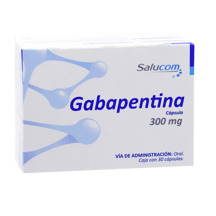 Gabapentina 300 Mg Caj. c/30 Cáps.   